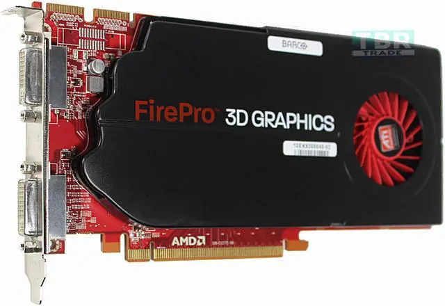 Alt view image 2 of 5 - Barco MXRT-5450 FirePro Graphic Card - 1 GB GDDR5 - PCI Express 2.0 x16 - Single Slot Space Required
