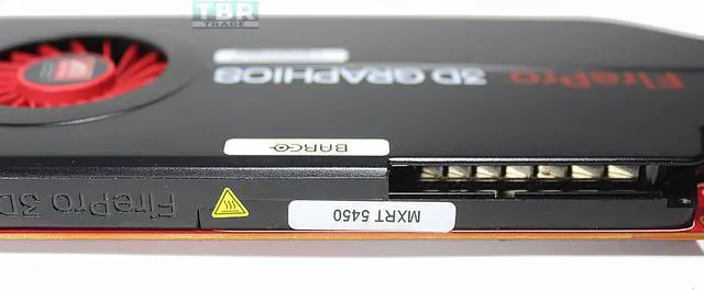 Alt view image 4 of 5 - Barco MXRT-5450 FirePro Graphic Card - 1 GB GDDR5 - PCI Express 2.0 x16 - Single Slot Space Required