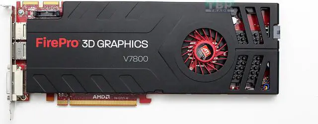 Alt view image 5 of 6 - ATI FirePro V7800 2GB 256-bit GDDR5 PCI Express 2.0 x16 CrossFire DVI / 2 DisplayPort PCI-Express Video Card ( 2560x1600 )