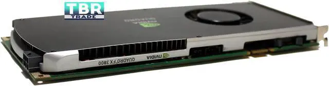 Alt view image 6 of 7 - DELL 0KYR71 Quadro FX 3800 1GB 256-bit GDDR3 PCI Express 2.0 x16 SLI Supported Workstation Video Card