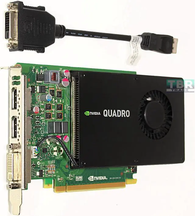Alt view image 4 of 5 - PNY NVIDIA Quadro K2200 4GB GDDR5 DVI/2DisplayPorts PCI-Express Video Graphics Card (SaveMart)