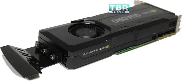 Alt view image 5 of 5 - PNY Quadro K5000 Graphic Card - 4 GB GDDR5 - PCI Express 2.0 x16 - Dual Slot Space Required - 256 bit Bus Width - 3840 x 2160 - Fan Cooler - DirectX 11.0, OpenGL 4.3, OpenCL, DirectCompute 5.0 - 2 ...