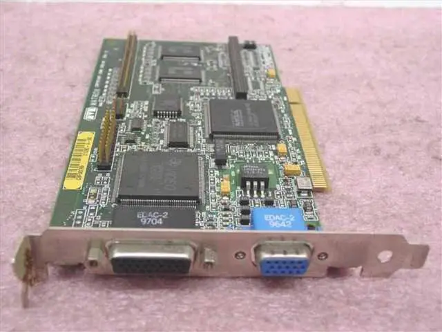 Main image of Matrox 5064-0285 - 2MB PCI Video Graphics Card, 576-06 REV.B, MGI MGA-MIL/2/HP5, D3568-69006