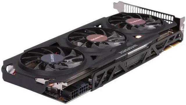 Alt view image 4 of 5 - GIGABYTE Radeon R9 280 DirectX 11.2 GV-R928WF3OC-3GD 3GB 384-Bit GDDR5 PCI Express 3.0 HDCP Ready ATX Video Card