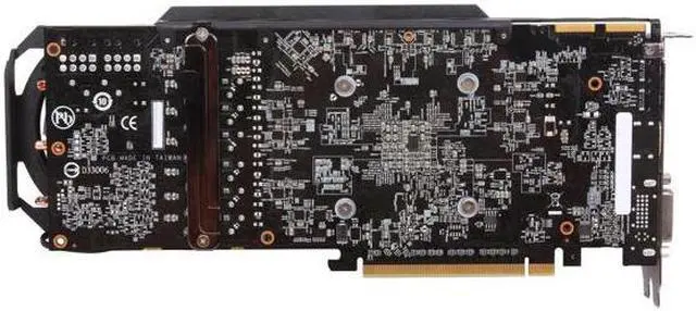 Alt view image 5 of 5 - GIGABYTE Radeon R9 280 DirectX 11.2 GV-R928WF3OC-3GD 3GB 384-Bit GDDR5 PCI Express 3.0 HDCP Ready ATX Video Card