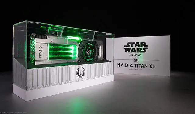 Alt view image 4 of 4 - NVIDIA Titan XP 12GB Star Wars Collector Edition JEDI Order Video Card 900-1G611-2531-000-RET
