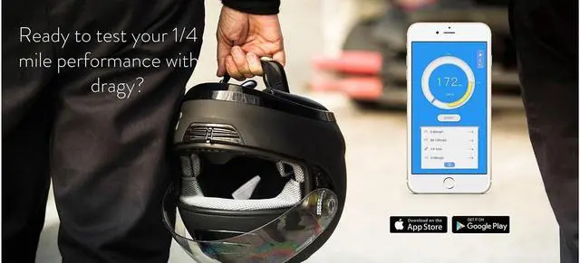 Alt view image 3 of 6 - Dragy 10HZ GPS Based Performance Meter Bluetooth 4.0 With Built in Battery DRG69