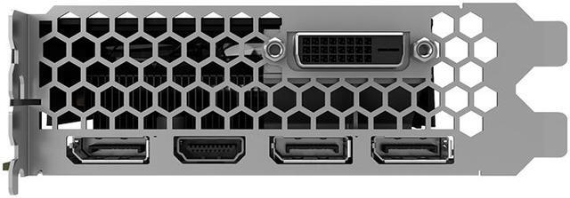 Alt view image 2 of 3 - 8GB PNY GeForce GTX 1070 XLR8 DVI HDMI 3x DisplayPort Overclocked PCI Express x16 VCGGTX10708XPB-OC-BB Graphics Card