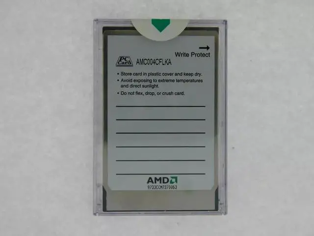 Alt view image 2 of 2 - AMC004CFLKA AMD 4MB C Series Flash Memory Card 5v NEW