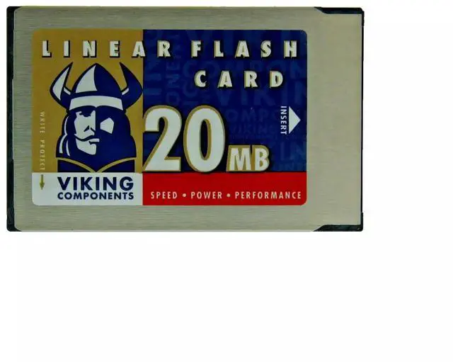 Main image of VIKING VJ10161-CS05 20MB FLASH LINEAR MEMORY CARD Single