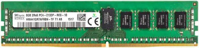 Main image of HYNIXHynix Hma41Gr7Afr8N-Tf Hynix 8Gb (1X8Gb) 2133Mhz Pc417000 Cl15 2Rx8 Ecc Registered 1.2V Ddr4 Sdram 288Pin Rdimm Memory Module For Server