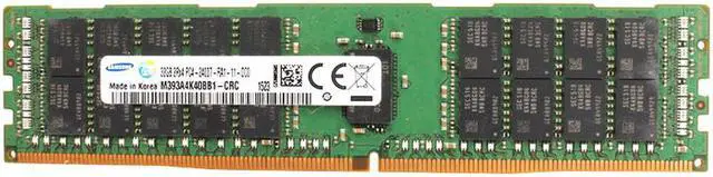 Alt view image 2 of 2 - Samsung M393A4K40BB1-CRC 32GB DDR4-2400 LP ECC REG Server Memory