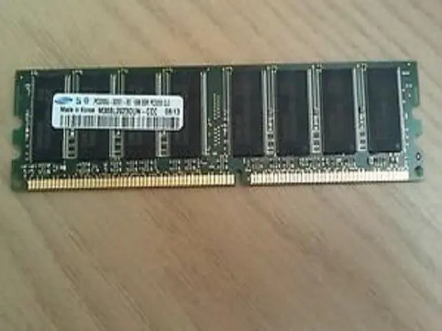 Main image of SAMSUNG MEM DIMM 1GB PC3200 CL3 64MX8 PB