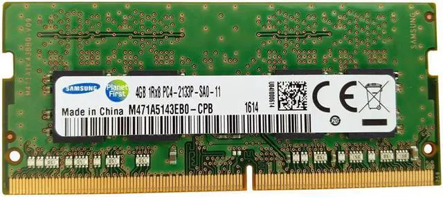 Alt view image 2 of 5 - M471A5143EB0-CPB Samsung 4GB 1RX8 PC4-2133P-SA0-11