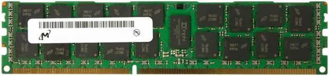 Alt view image 2 of 5 - Micron Mt36jsf2g72pz-1G9n1  16Gb (1X16gb) 1866Mhz Pc314900 Cl13 Ecc Registered Dual Rank Ddr3 Sdram 240Pin Dimm Memory For Server Memory-Mt36jsf2g72pz-1G9n1