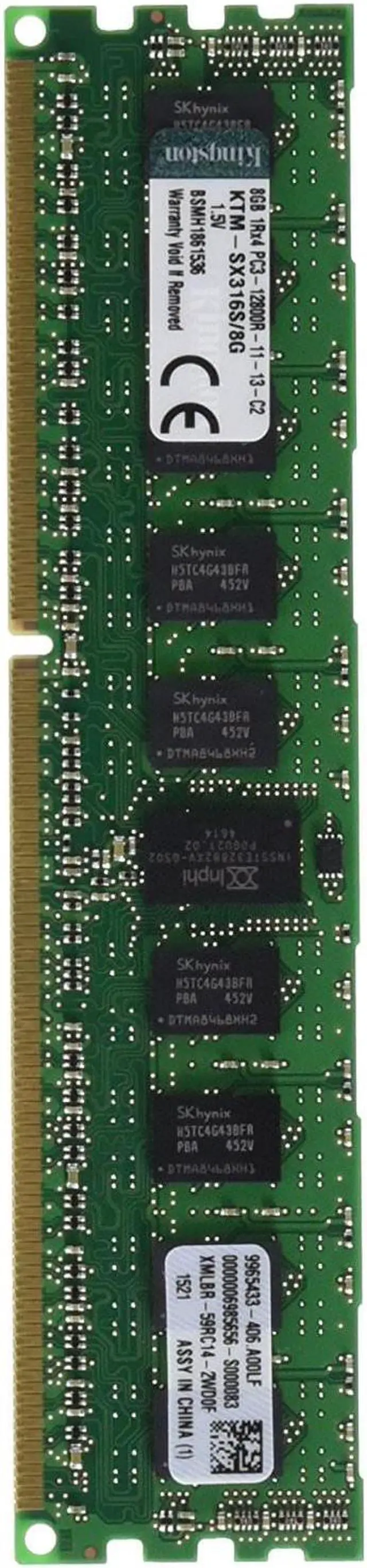 Alt view image 2 of 5 - Samsung M393B5273CH0-CH9 4GB DDR3 SDRAM Memory Module