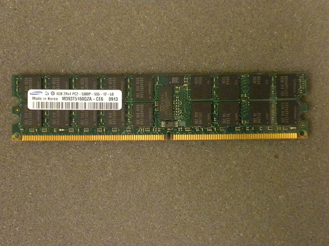Alt view image 2 of 6 - SAMSUNG M393T5160Qza-Ce6 Memory Module-M393T5160Qza-Ce6