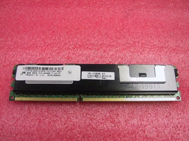 Main image of Micron MT72JSZS1G72PZ-1G1D1BA Micron 8GB PC3-8500R Memory Module