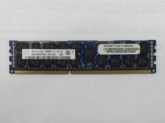 HYNIXHynix Hmt31Gr7Cfr4C-Pb Hynix 8Gb (1X8Gb) Pc312800 1600Mhz Registered  Ecc 2Rx4 Cl11 Ddr3 Sdram 240Pin Memory Module