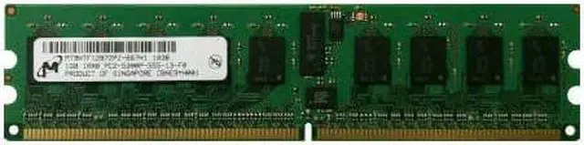 Main image of Supermicro Certified MEM-DR210L-CL02-ER6 Micron Memory - 1GB DDR2-667 ECC REG R-DIMM LP PB Free