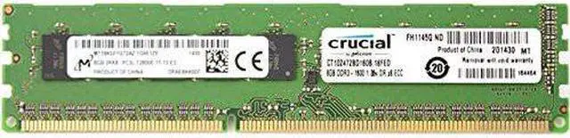 Main image of Micron DDR3-1600 8GB/512Mx8 ECC CL11 Mircon Chip Server Memory (MT18KSF1G72AZ-1G6E1)