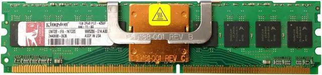 Main image of Kingston-1GB DIMM DDR2 PC2-4200F (533MHz) 2RX8 - UW728-IFA-INTC0S