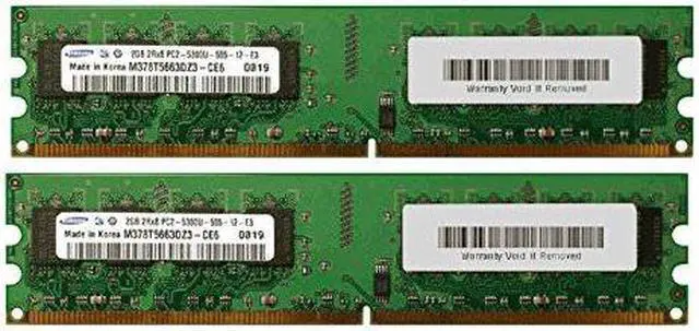 Main image of 4GB Kit 2x2GB 240p DDR2-667 DIMM