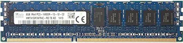 Main image of HYNIX HMT41GR7AFR4C-RD / Hynix DDR3-1866 8GB1Gx72 ECCREG CL13 Hynix Chip Server Memory