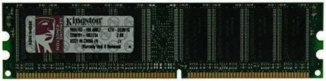 Main image of Kingston KTH-D530/1G 184-Pin DDR SDRAM Unbuffered DDR 400 (PC 3200) Non-ECC 2.6V 1GB Memory