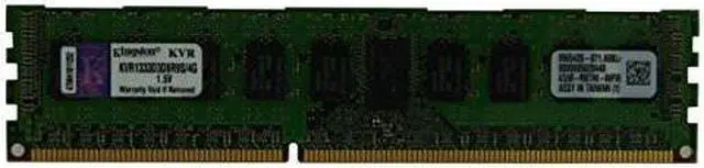 Main image of Kingston KVR1333D3D8R9S/4G 4 GB DDR3 SDRAM PC3-10600 (DDR3-1333) 240 Pin 1.5V ECC Registered Server Memory