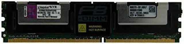 Main image of Kingston KVR667D2D4F5/4G 4 GB DDR2-667 2Rx4 1.8V PC2-5300 CL5 36c 256x4 240- Pin DIMM ECC Memory