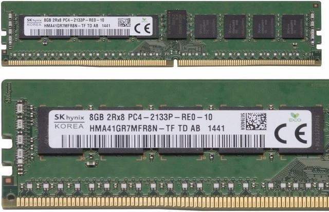 Hynix HMA41GR7MFR4N-TF 8GB DDR4 PC4-17000 2133MHz ECC REG CL15