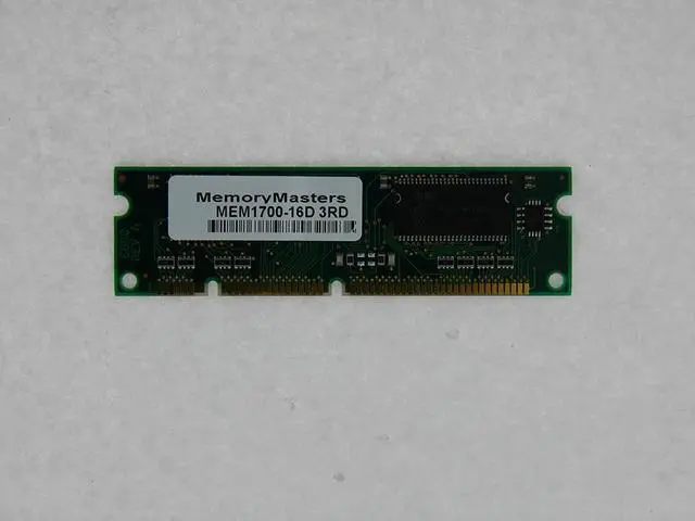 Main image of MEM1700-16MFS Cisco 16MB 1760/1760-V Router 3rd Party Flash Memory (MemoryMasters)