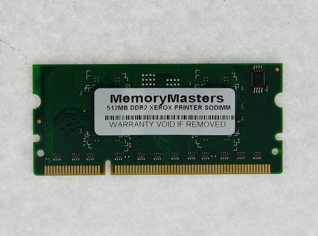 512MB DDR2 SODIMM MEMORY FOR XEROX PHASER 6500/6600 SERIES & XEROX  WORKCENTRE 6505/6605 SERIES PRINTERS