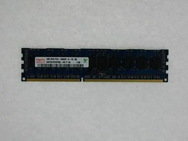 Main image of Hynix 4GB DDR3 SDRAM PC3-10600 1333MHz ECC Registered Memory HMT351R7BFR8C-H9