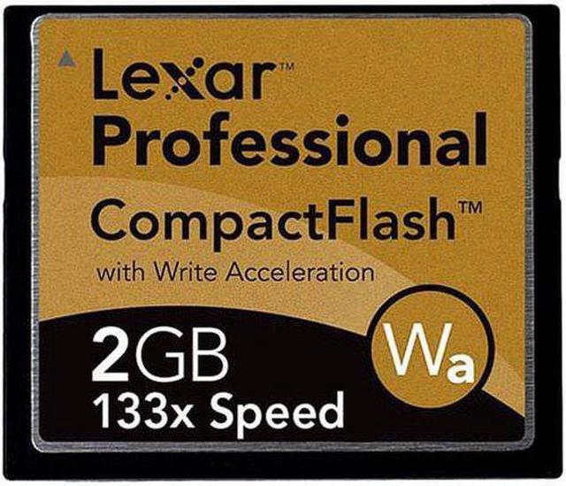 Main image of Lexar CF2GB-133-380 2GB Professional Series Compact Flash (Retail Package)