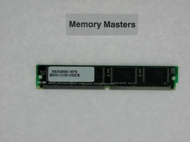 Main image of 16MB FLASH SIMM FOR 2600 SERIES APPROVED RAM Memory Upgrade ( MEM2600-16FS )
