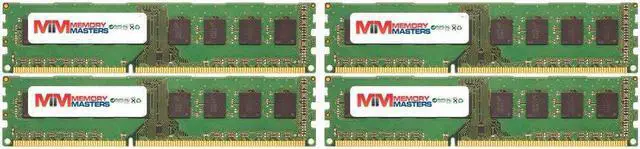 Main image of MemoryMasters 32GB (4x8GB) DDR3-1866MHz PC3-14900 NON-ECC UDIMM 2Rx8 Desktop Memory Module