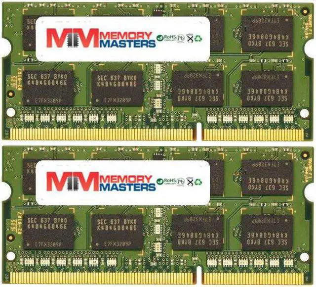 Main image of MemoryMasters 8GB kit DDR3 1333 MHz PC3 10600 (2X4GB) SODIMM LAPTOP MEMORY