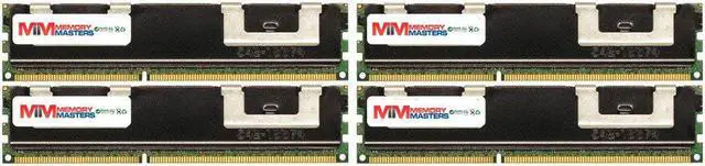 Main image of MemoryMasters Compatible 8GB 4X2GB Memory Ram DDR2 PC2-5300  PowerEdge 1950 2900 2950