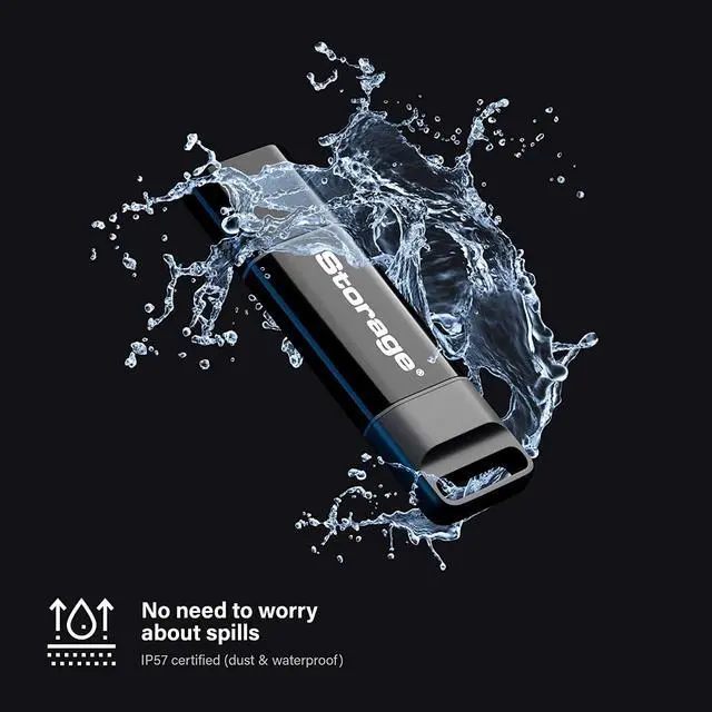 Alt view image 4 of 9 - iStorage datAshur BT USB 3.2 Encrypted Secure Flash Drive 128GB - Unlock wirelessly via your smartphone using Bluetooth (iOS/Android) - Remote Management Ready (IS-FL-DBT-256-128)