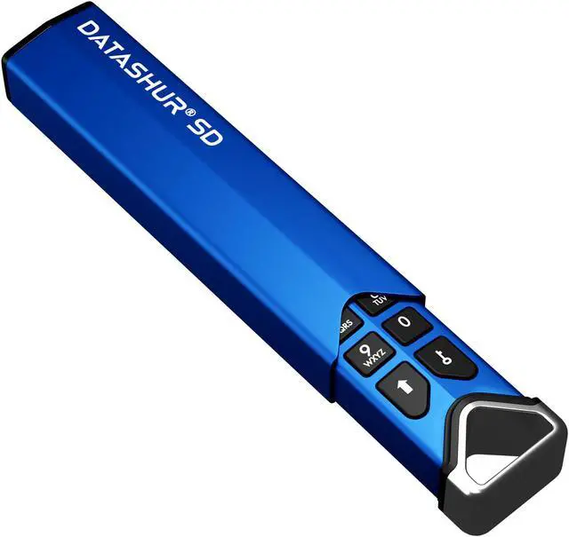 Alt view image 4 of 9 - iStorage datAshur SD, hardware encrypted USB type-C flash drive, designed to incorporate removable iStorage microSD Cards (sold separately), password protected, FIPS compliant (IS-FL-DSD-256-SP)