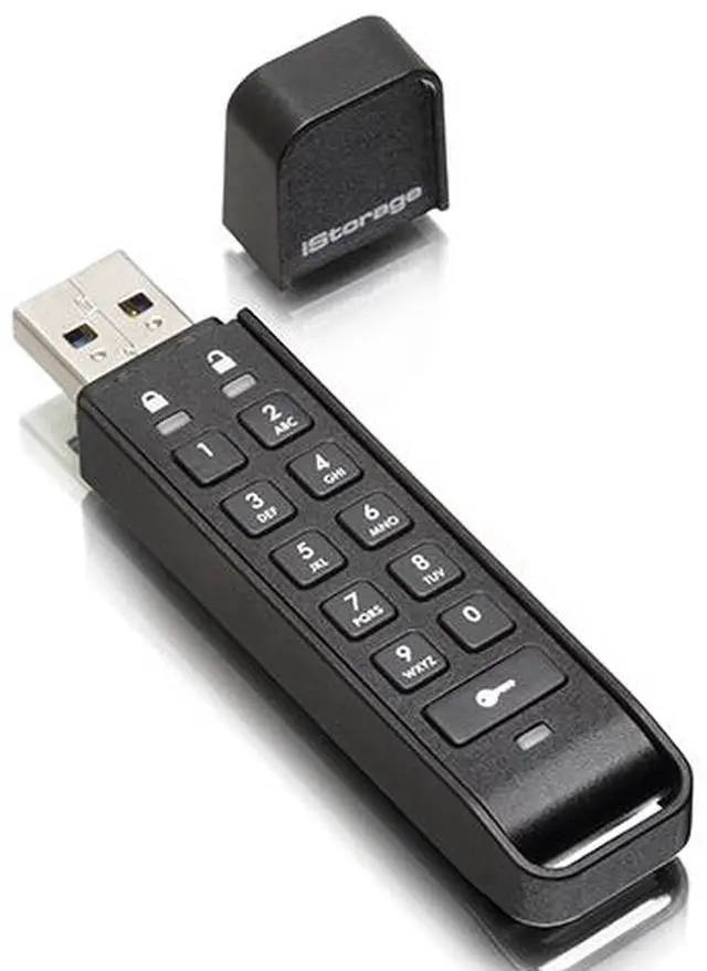 Alt view image 2 of 15 - iStorage datAshur Personal2 32GB Hardware Encrypted USB 3.0 Flash Drive AES-XTS 256-bit (IS-FL-DAP3-B-32)