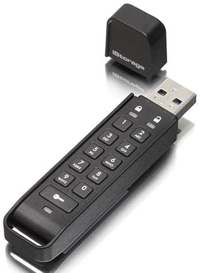 Alt view image 3 of 10 - iStorage datAshur Personal2 64GB Hardware Encrypted USB 3.0 Flash Drive AES-XTS 256-bit (IS-FL-DAP3-B-64)