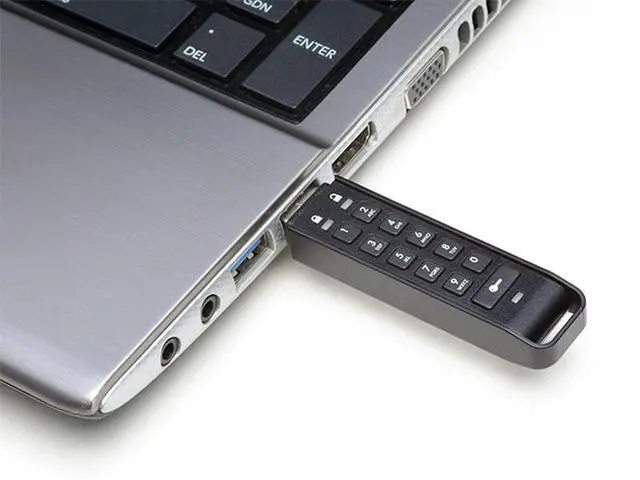 Alt view image 4 of 10 - iStorage datAshur Personal2 64GB Hardware Encrypted USB 3.0 Flash Drive AES-XTS 256-bit (IS-FL-DAP3-B-64)