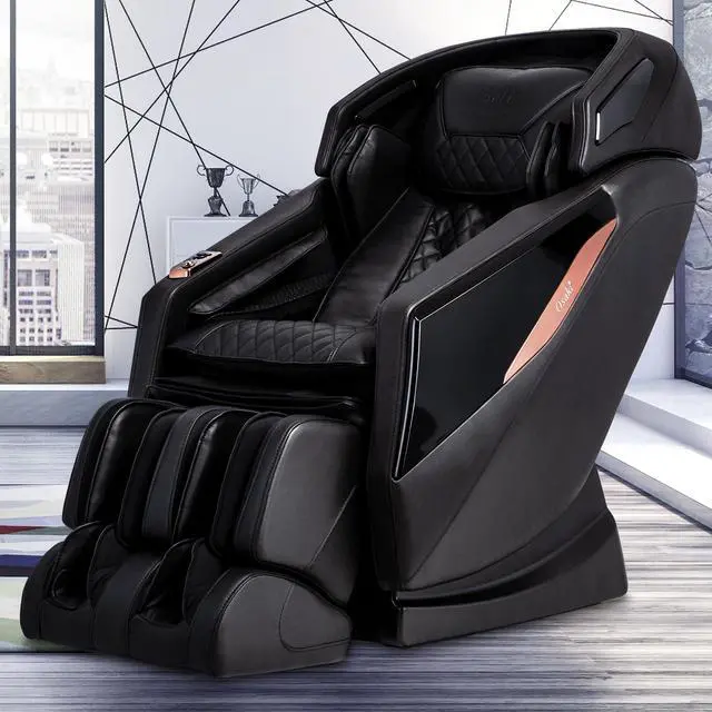 Alt view image 7 of 7 - Osaki OS-Pro Yamato Massage Chair L Track Massage Chair, Full Body Air Massage, Zero Gravity Recliner with Space Saving Design, Dual-Zone Heat Therapy, Bluetooth Speakers, and Foot Rollers