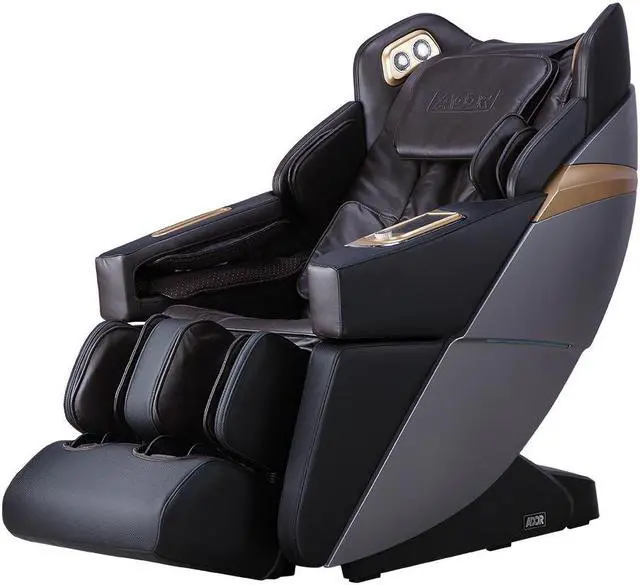 Main image of Ador Allure 3D SL-Track Zero Gravity Full Body Massage Chair with Bluetooth, Voice Recognition, Memory Feature Brown