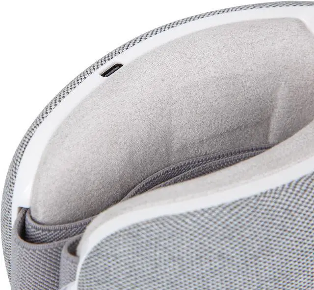 Alt view image 2 of 7 - AmaMedic AM-4613 Eye Massager with Heat, Bluetooth For Relaxation and Fatigue Relief