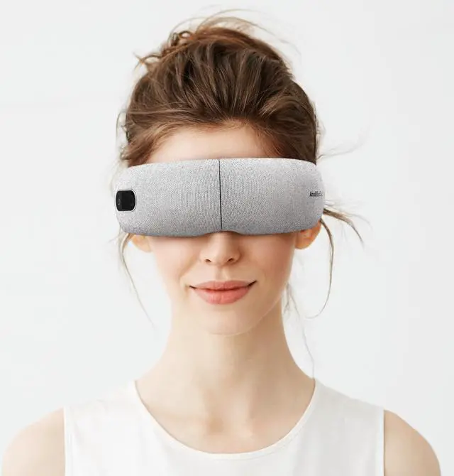 Alt view image 7 of 7 - AmaMedic AM-4613 Eye Massager with Heat, Bluetooth For Relaxation and Fatigue Relief