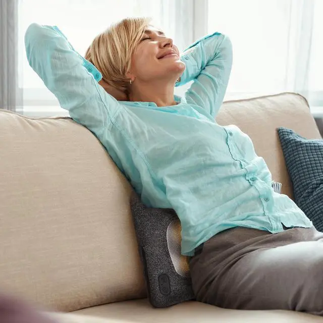 Main image of AmaMedic AM-61 Shiatsu Massage Cushion  with Heat - relieve & relax tense muscles,